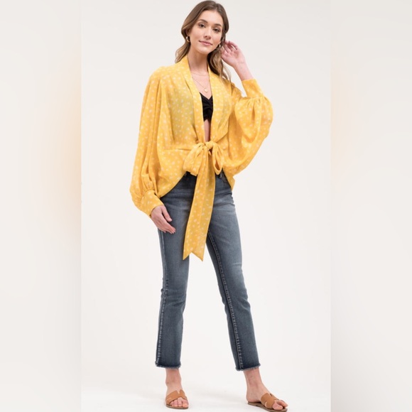 Ditsy Print Kimono - Picture 5 of 6